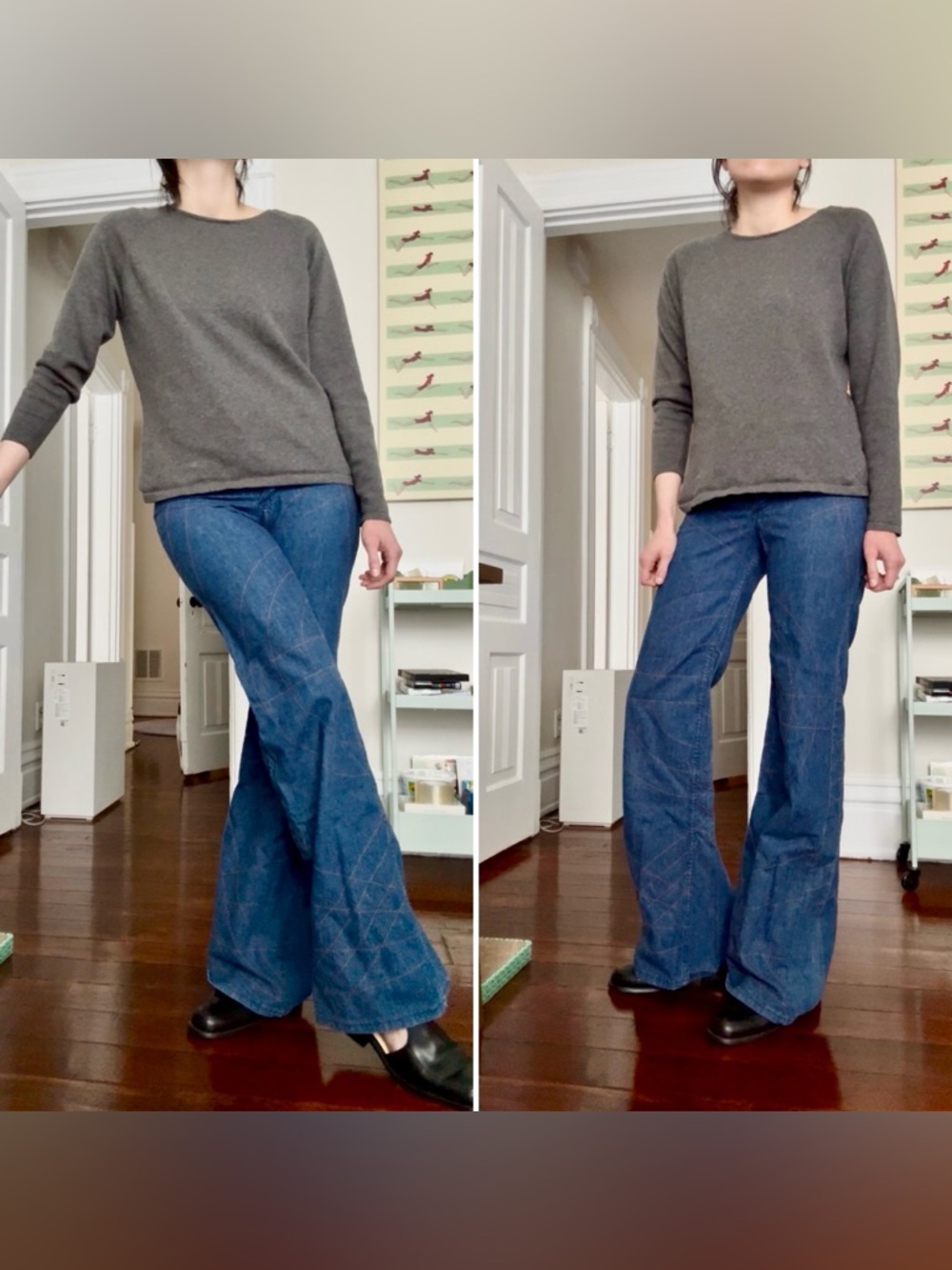 Vintage 1970s Maverick Bell Bottom Jeans - Picture 12 of 12